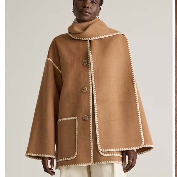 Quince Jackets & Blazers - Quince Scarf Coat